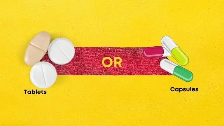 What Is The Difference Between Tablets And Capsules? Difference Between Tablets And Capsules
