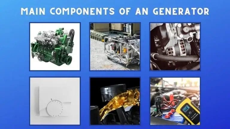 Main Components Of A Generator