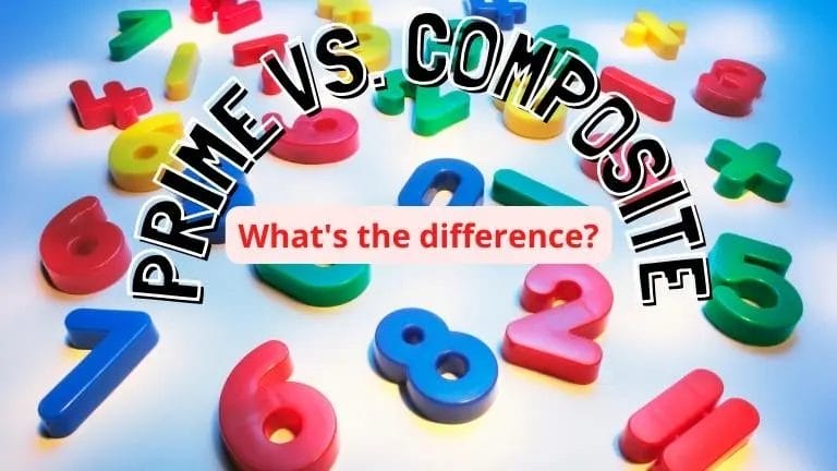 Difference Between Prime And Composite Numbers