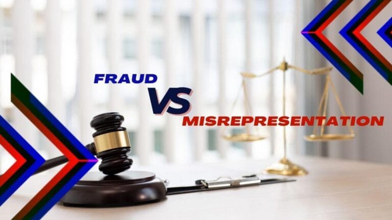 What Is The Difference Between Fraud And Misrepresentation