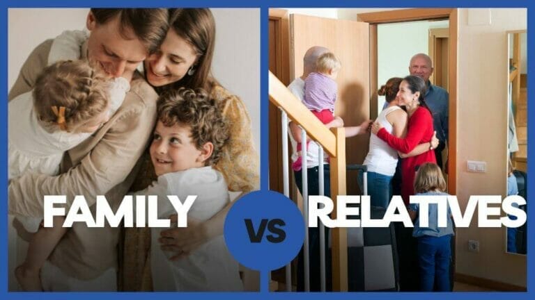 Difference Between Family And Relatives