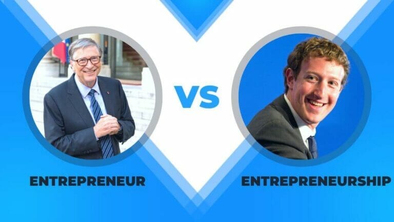 What Is The Difference Between Entrepreneur And Entrepreneurship