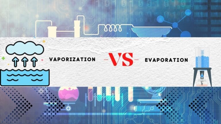 What Is The Difference Between Vaporization And Evaporation