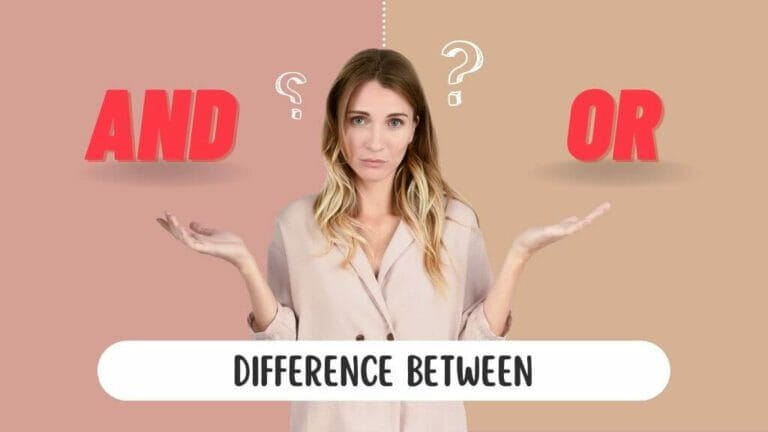 Difference Between And And Or