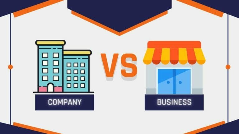 Difference Between Company And Business
