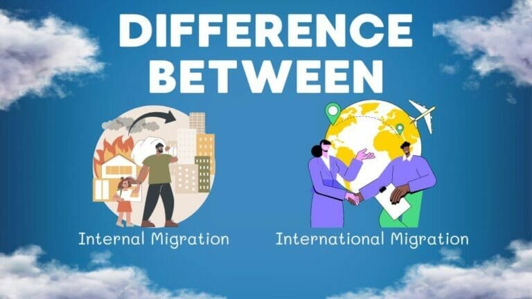 Difference Between Internal And International Migration