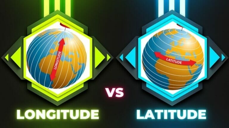 Difference Between Longitude And Latitude
