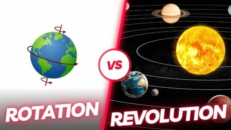 What Is The Difference Between Rotation And Revolution